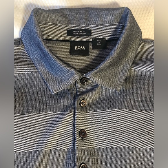 Boss by Hugo Boss Polo T-Shirt, size large , regular fit, stretch - Picture 3 of 10